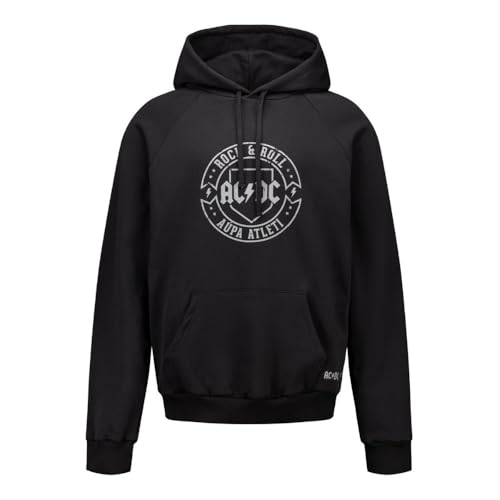 Atlético de Madrid 1903 - Sudadera Negra Hombre AC/DC Rock & Roll