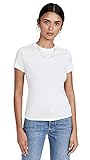 Theory Women's Tiny Tee, White, M
