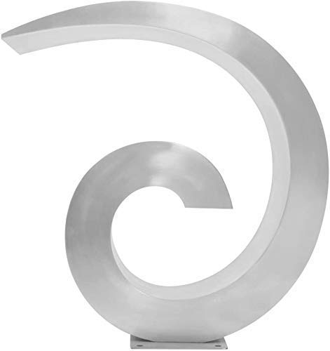 Waterfall Pool Fountain Stainless Steel Outdoor Waterfall Garden Outdoor in Ground Pools Waterfalls Sheer Fountain 19.7 X 11.8 X 20.9 Inches