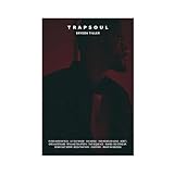 KANCH Bryson Tiller Poster Trapsoul Album Cover Posters Canvas Poster Wall Art Decor Print Picture Paintings for Living Room Bedroom Decoration Unframe:12x18inch(30x45cm)