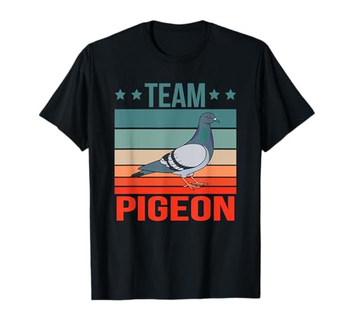 Team Pigeon Oiseau Ornithologie Colombe Pigeon T-Shirt