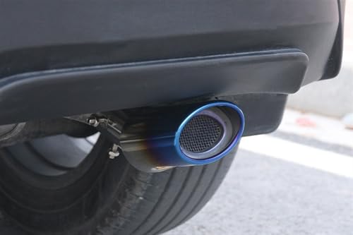 Tubo de escape de acero inoxidable color plata para coche Toyota CHR del año 2016 al 2019 4