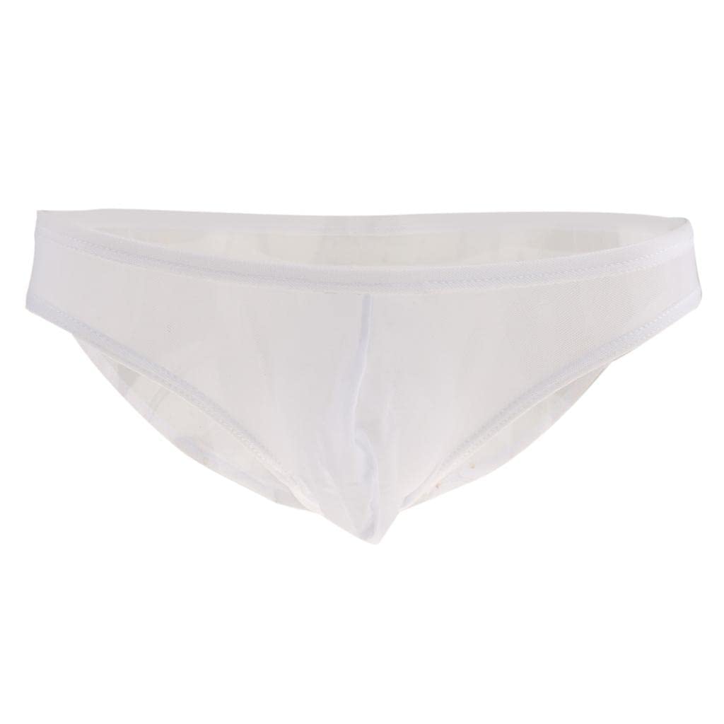 bnf Men's Nets Yarn Bulge Pouch Bikini Briefs Breathable T-Back L White | Clothing Shoes & Accessories | Mens Clothing | Underwear | 1x Men's Bikini T-Back-picture-31