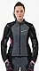 SHIMA RUSH Motorrad Jacke Damen mit Protektoren Mesh | AIRFORCE Rückenprotektor | Sommer Luftig Motorradjacke Wasserdicht Motorradkombi Motorradhose Touren (Schwarz, Frauen, Textilejacke, Größe M)
