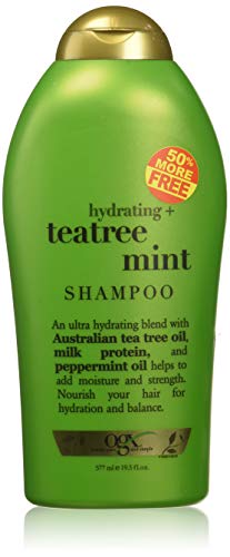 (OGX) Organix Shampoo Tea Tree Mint 19.5oz Bonus Hydrating