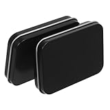 FRCOLOR 2 Stück Tragbare Metall Zahnseidebox Klein mit Deckel Wiederverwendbarer Zahnseidenhalter...