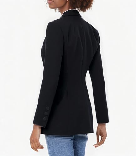 Beninos Womens Long Sleeve Blazers Business Casual Solid Lightweight Suit Jacket Office Blazer3