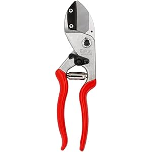 Felco Pruning Shears (F 31) – High Performance Swiss Made One-Hand Anvil Garden Pruners