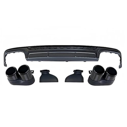 Spoiler pare-chocs arrière luxe Audi A6 S6 C8 finition premium ajustement précis