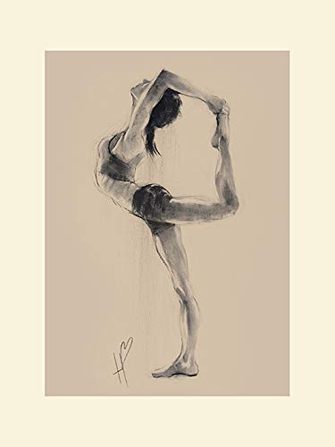 L Arte Gruppo Hazel Bowman Lord of The Dance Pose - Formato 30 x 40 cm Carta Multicolore 30 x 40 x 1.3 cm