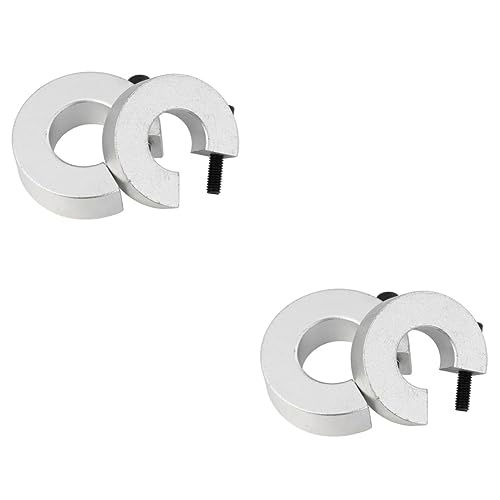 ULTECHNOVO 4piezas Anillo Fijación Sbr Para Rieles Lineales Alta Precisión y Fuerza De Bloqueo Fácil Instalación y Uso Duradero