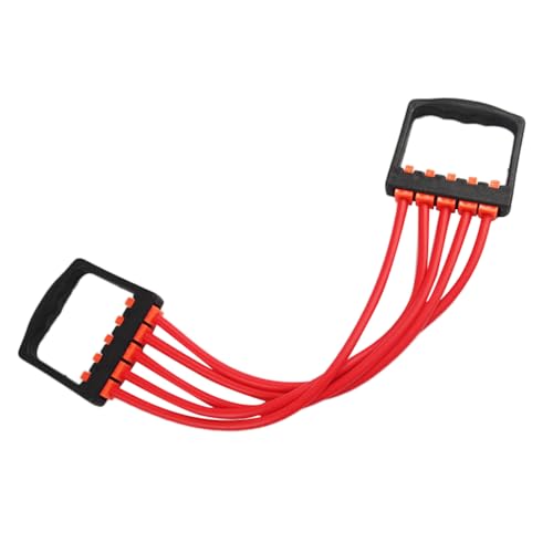BESPORTBLE Chest Expander Élastique Réglable pour Musculation Exercice des Pectoraux Bras Bandes Résistantes Caoutchouc Equipement De Fitness Portable pour Gym Et...