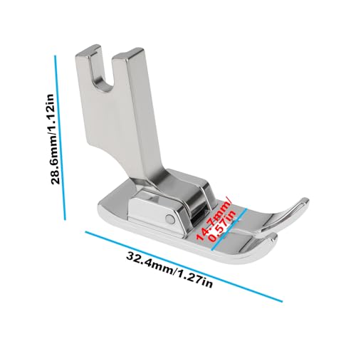 2x Prensatelas Zigzag para Máquina de Coser miniatura 4