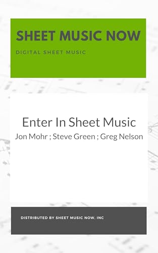 Enter In Sheet Music
