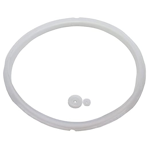 Pack 3 Aros silicona (3 tamaños) para olla programable 6 ltr Mod.: GM, Erika, Fussion, Cocichef, Etc..