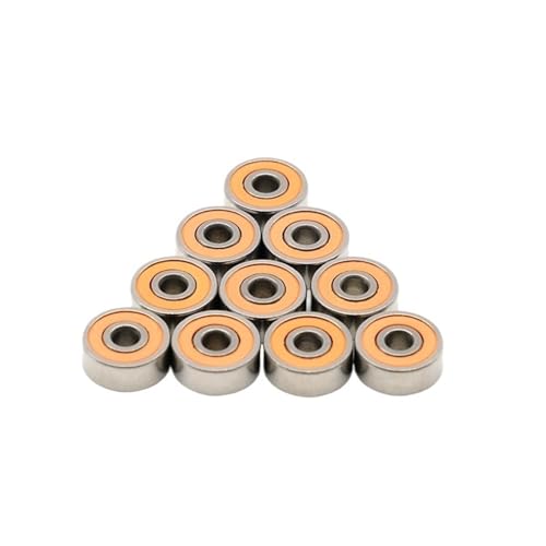 Rodamientos de bolas de cerámica híbrida de acero inoxidable para motores 2PCS 6