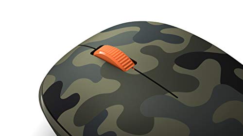 Image of Microsoft Bluetooth Mouse - Forest Camo. Compact, Comfortable Design, Right /Left Hand Use, 3-Buttons, Wireless Bluetooth Mouse for PC /Laptop /Desktop, Works with for Mac /Windows Computers