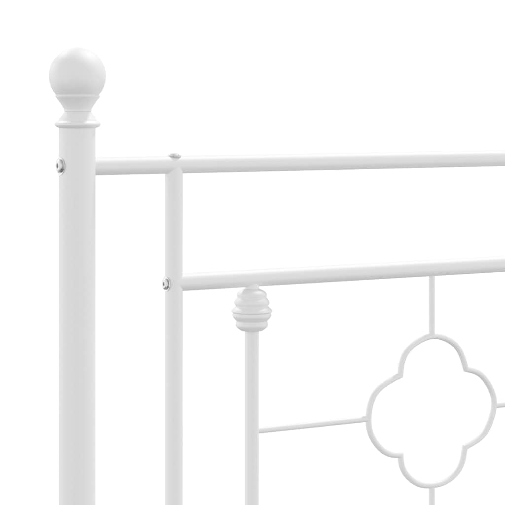 SYDE Cabecero De Repuesto Metal Blanco 160 Cm