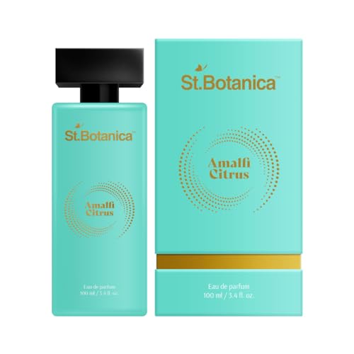 St.Botanica Luxury Amalfi Citrus Perfume | Luxury Perfume For Women | Long Lasting Perfume With Amalfi Lemon, Gardenia & White Honey | Citrus & Floral Scent | Eau De Parfum | Long Lasting EDP Fragrance Scent | 100 ml