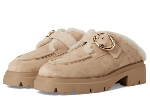 Stuart Weitzman Women's Benni Shearling Mules