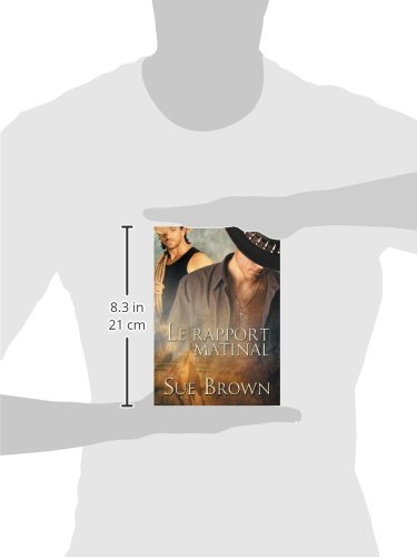 Image illustrating the physical dimensions of the paperback book, showing a hand holding the book with measurements of 8.3 inches (21 cm) in height.