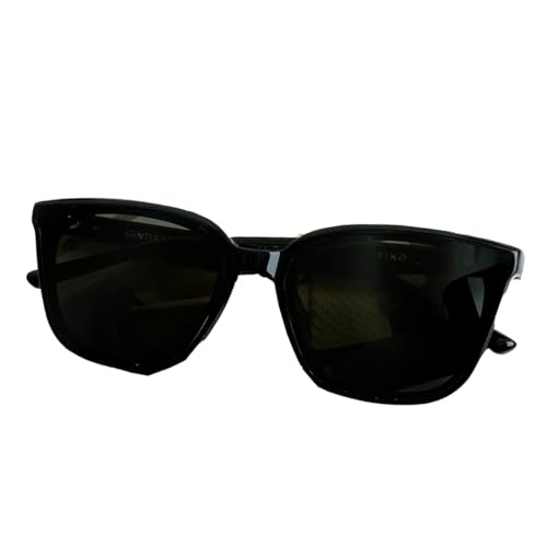 GM GENTLE Square Sunglasses For Pino Monster Black Acetate Frame Lenses Block UV Rays men women Classic Retro Style