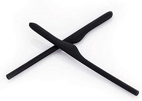 Miniatura 2 de Kit de calcetines de oreja para Oakley Keel Blade OX3122 OX3125 Wingback OX5089 Genérico, 1 par (negro)