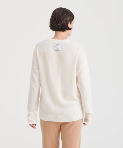 Image of NAADAM Women's Lightweight Reversible Cashmere Crewneck Sweater