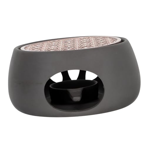 FUNOMOCYA Small Tea Kettle Stovetop Teapot Warmer Candle Ceramic Teapot Warmer for Home Decor