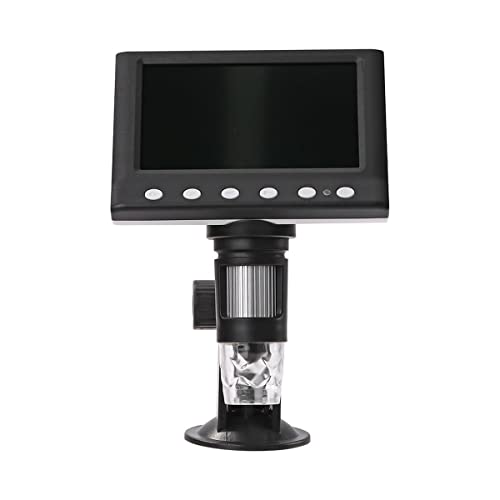 Microscope 1000X 8 Digital Microscopes LED Electronic 4.3 Inch Magnifier