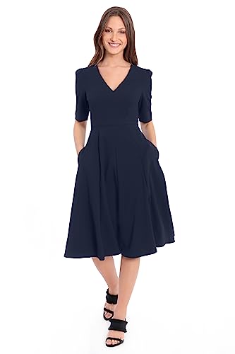 donna morgan bow sleeve crepe dress