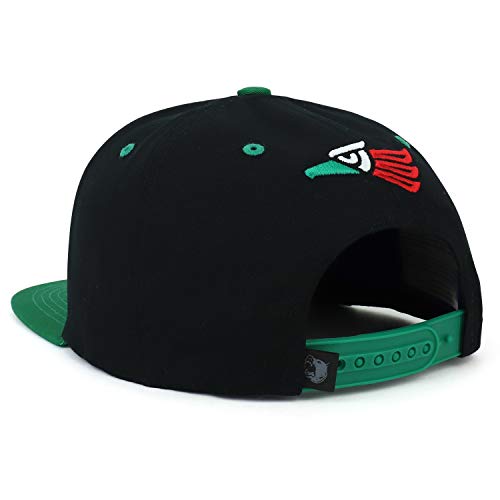 Trendy Apparel Shop Hecho En Mexico Eagle 3D Embroidered Snapback Cap