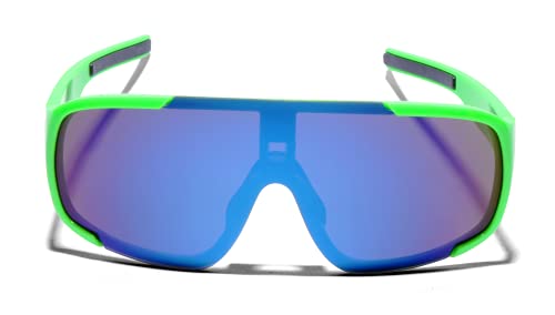 ShadyVEU Oversized Oval 80s Retro Sports Mono Mirrored UV400 Mens Women’s Sunglasses3