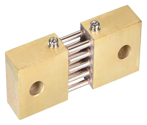 CHBMSS Shunt Resistor 1000A 75mV for DC Current Ammeter Analog Panel Meter External Shunt