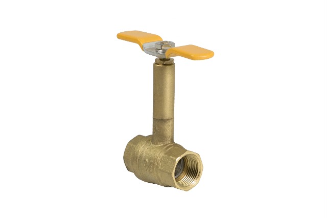 Amazon.com: Midline Valve 75564 Premium Brass Ball Valve, Long