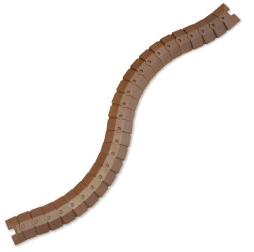 UltraTech 1804 Ultra-Sidewinder Cable Protection System with Endcaps, 40 Length x 3 Width x 3/4 Height, Brown, Small