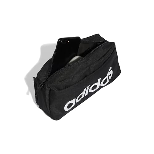 Image of adidas Linear Bum Bag, Recycled Polyester, Black