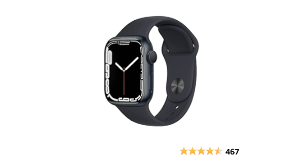 Apple Watch Series 7 (GPS, 41MM) - Midnight Aluminum Case with