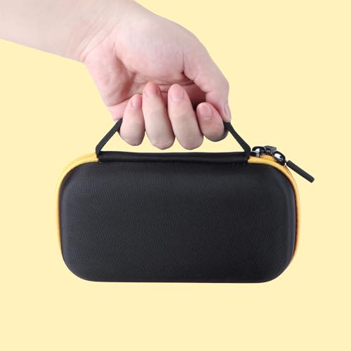Image of Hard Case Replacement for Kodak Mini 2 ERA 4PASS Portable Photo Printer /Kodak Mini Shot 2 ERA 4PASS 2-in-1 Instant Camera and Photo Printer (Black+Yellow Case)