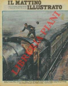 Saltando sui tetti dei vagoni, il capotreno di un
