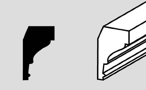 Preisvergleich Produktbild Zimmerdecken-Eckleisten, Packung für das Puppenhaus