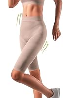 SLIMCELL Gambetti Shapewear Damen Bauchweg Anti Cellulite Hose - Anti Cellulite Leggings, Drenierende Shorts, Nahtlose Miederhose mit Bein, Shaping Unterwäsche Damen, Kompression - Made in Italy