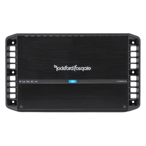 POWER ACOUSTIK RZ1-1500D RAZOR SERIES CLASS D AMPLIFIER (MONO AMP; 1,500W MAX; 600W @ 4ohm ; 900W @ 2ohm ; INCLUDES REMOTE GAIN CONTROL)