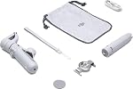 DJI OM 5 Smartphone Gimbal Stabilizer, 3-Axis Phone Gimbal, Built-in Extension Rod, Portable and Foldable, Android and iPhone Gimbal with ShotGuides, Vlogging Stabilizer, YouTube TikTok Video, Gray