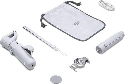 DJI OM 5 Smartphone Gimbal Stabilizer, 3-Axis Phone Gimbal, Built-In Extension Rod, Portable and Foldable, Android and iPhone Gimbal with ShotGuides, Vlogging Stabilizer, YouTube TikTok Video, Gray by DJI - Image 2