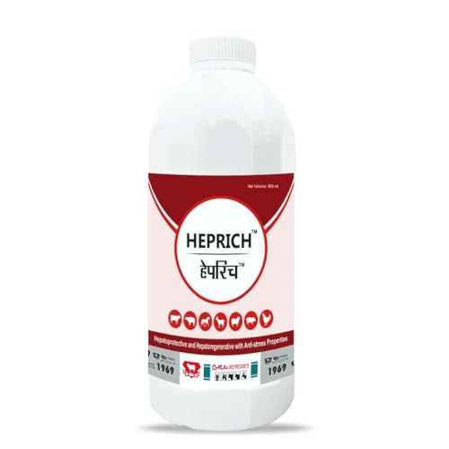 Heprich Liver Tonic Animal Feed Supplement, Liquid, 500ml