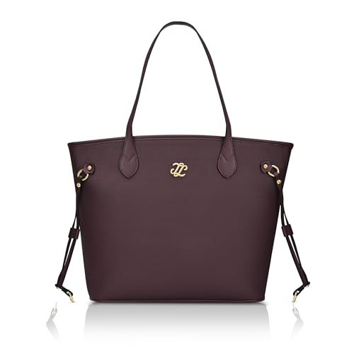 Image of Lavie Signature Women's Canva 15 Inch Laptop Tote Handbag | Tote Bag for Work | Ladies purse | Stylish Shoulder Bag | Gift for Women
