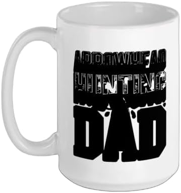 Arrowhead Hunting Dad Father Child Artifact Collector Ceramic Mug, White, 15oz image 5