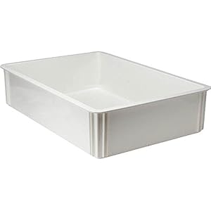 Cambro DB18266CW148 Pizza Dough Box 26″L x 18″W x 6″D white – Case of 6