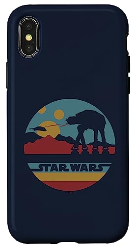 Coque Star Wars iPhone X Bad Batch protection antichoc AT-AT pour boîtier rigide iPhone XS